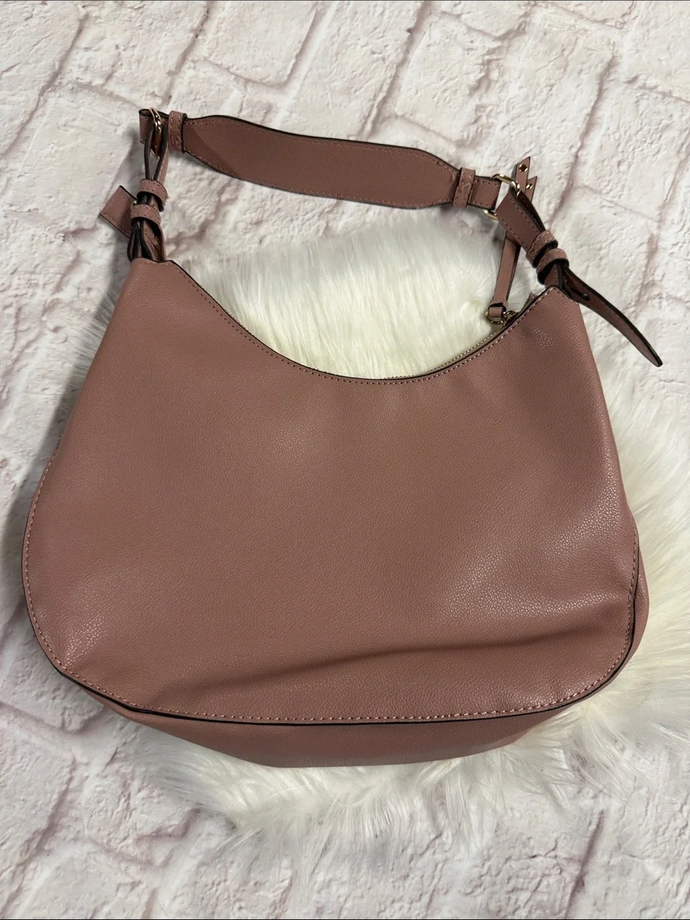 Nine West Dusty Rose Shoulder Hobo Bag
